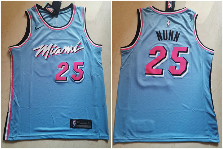 Heat 25 Kendrick Nunn Blue City Edition Nike Swingman Jersey,We sell and wholesale Heat 25 Kendrick Nunn Blue City Edition Nike Swingman Jersey on line form chian!